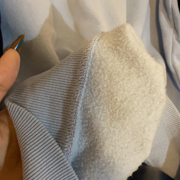 Fila sweatshirt light blue with navy blue and white detailing - Picture 5 of 6